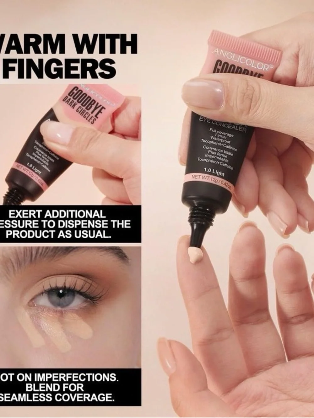 Goodbye Dark Circles All-Over Eye Concealer - Light Nude (2.0)